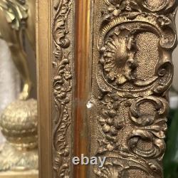 Cadre Ancien Bois Doré XIX Ème s Napoléon III A restaurer Peinture décoration