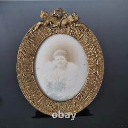 Cadre Bronze Baronne Corvisart XIXè Nobility Bronze Frame 19thC