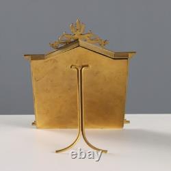 Cadre Photo Ancien Bronze Ciselé Napoléon III XIXe Siècle Original