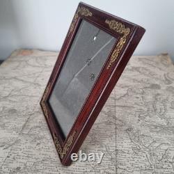 Cadre Style Empire XIXè Acajou et Bronze French Victorian
