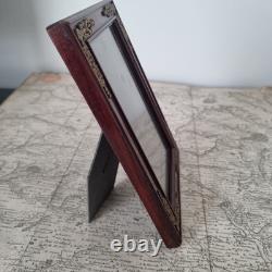 Cadre Style Empire XIXè Acajou et Bronze French Victorian