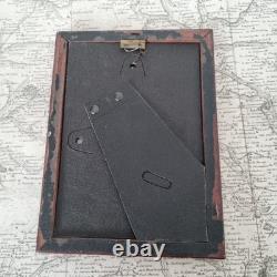 Cadre Style Empire XIXè Acajou et Bronze French Victorian