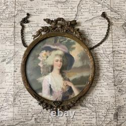 Cadre Style Louis XVI Bronze XIXè French Victorian