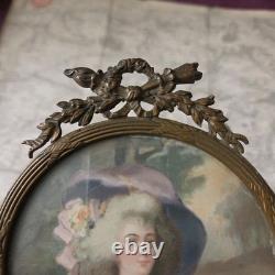 Cadre Style Louis XVI Bronze XIXè French Victorian