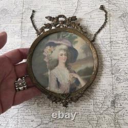 Cadre Style Louis XVI Bronze XIXè French Victorian