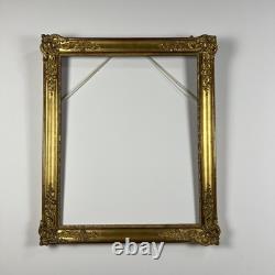 Cadre ancien époque Napoléon III 1850 style Louis XV Rocaille Format 20 F XIXe