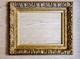 Cadre Bois Stuc Doré Décor Floral Acanthe Guirlande Laurier Xix Ième Napoléon 3