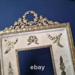 Cadre en Bronze Style 1er Empire XIXè Victorian Bronze Frame 19thC