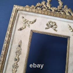 Cadre en Bronze Style 1er Empire XIXè Victorian Bronze Frame 19thC