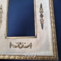 Cadre en Bronze Style 1er Empire XIXè Victorian Bronze Frame 19thC