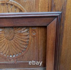 Cadre en noyer mouluré fin XIXe S. Napoléon III feuillure 56,5 x 43,5 cm