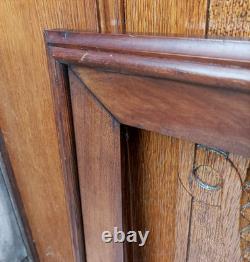 Cadre en noyer mouluré fin XIXe S. Napoléon III feuillure 56,5 x 43,5 cm