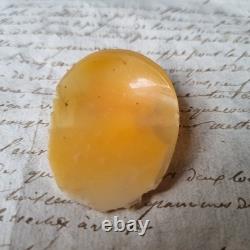 Camée Ancien Napoléon III Portrait Vierge XIXè Victorian Shell Cameo