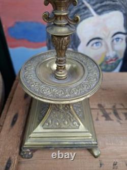 Candélabres Bronze 3 Feux XIX ème siècle Napoléon III