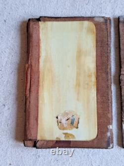 Carnet De Bal Ancien Nacre Argent Massif XIX Eme Napoleon III