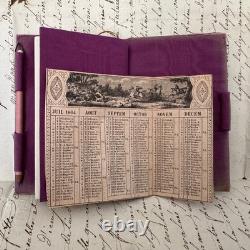 Carnet de bal en écaille ornementée de marqueterie XIXe Napoléon III M4092