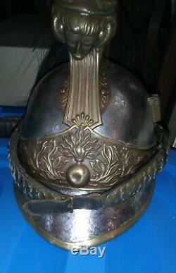 Casque militaire dragon Napoleon III XIXe cavalierie française helmet 2e empire