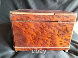 Cave à cigares en loupe de thuya / Fin XIXe/Napoléon III/Début XXe / Liqueur Cave à cigares en loupe de thuya / Fin XIXe/Napoléon III/Début XXe / Liqueur