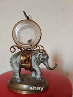 Cave a liqueur Napoleon III elephant XIXe