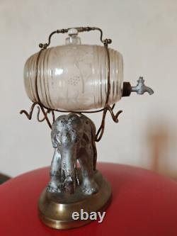 Cave a liqueur Napoleon III elephant XIXe