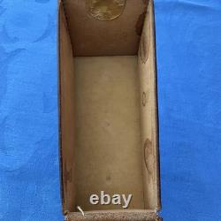 Cave à parfum 3 flacons en cristal dans étui en cuir XIXe / Napoléon III