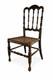 Chaise Enfant Napol&eacute;on Iii Ancienne Bois Noirci Cannage Xixe Vintage