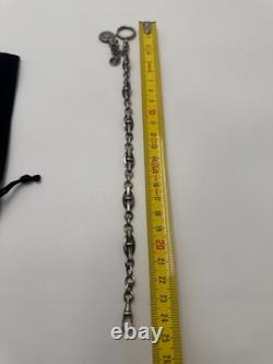Châtelaine pour montre gousset en argent Napoleon III campagne d'Italie XIXe