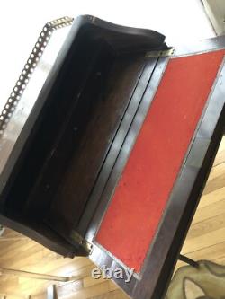 Circa 1880 Bureau de pente palissandre Bois de Rose Napoléon III fin XIX eme