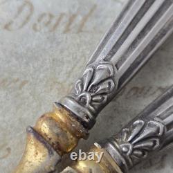 Ciseaux Raisin en Argent Fin XIXè Napoléon III
