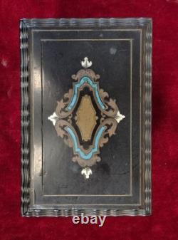 Coffret À Parfum. Style Napoléon Iii. Flacons En Bois Et En Verre. Europe. XIX