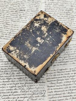 Coffret à bijoux Napoléon III Émaux de Bressans Époque XIXe
