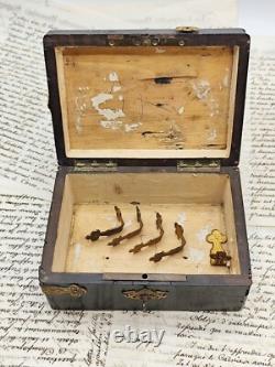 Coffret à bijoux Napoléon III Époque XIXe