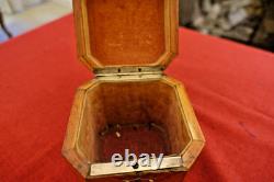 Coffret a bijoux marqueterie bois de rose XIX Napoleon III