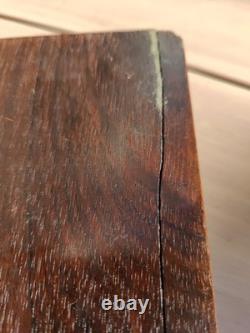 Coffret à bijoux ou à jeux en marqueterie bois de rose & Ronce de Noyer XIX Ème