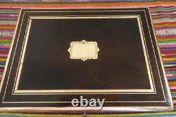 Coffret de pharmacien, medecin XIX Napoleon III Apothecary Doctor medicine box