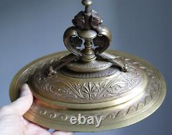 Coupe Bronze ancienne XIXe style Barbedienne antique Empire Napoléon III