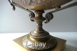 Coupe Bronze ancienne XIXe style Barbedienne antique Empire Napoléon III