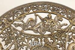 Coupe bronze argenté mythologie grecque Napoléon III, XIXe
