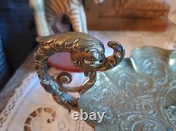 Coupe en Bronze Doré XIXè Napoléon III putti angelot cherubin ange