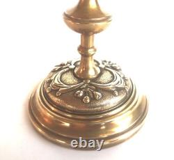 Coupe en bronze Napoléon III Bacchante XIXe décor oiseaux