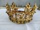 Couronne De Vierge Xixè Reliquaire Avec Strass Napoléon Iii