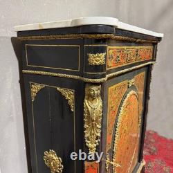 Crédence Décorée Boulle Époque Napoléon III Crédence France XIXe Siècle