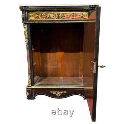 Crédence Décorée Boulle Époque Napoléon III Crédence France XIXe Siècle