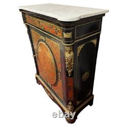 Crédence Décorée Boulle Époque Napoléon III Crédence France XIXe Siècle