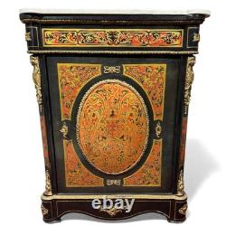 Crédence Décorée Boulle Époque Napoléon III Crédence France XIXe Siècle