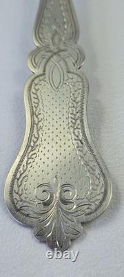 Cuillère Saupoudreuse PHILIPPE BERTHIER Argent Massif NAPOLÉON III Minerve XIXe