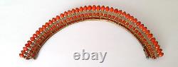 DIADEME TIARE CORAIL BRONZE XIXe NAPOLEON III CORAL & BRONZE TIARA 19th C