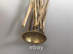 Dévidoir Ancien XIXe Laiton Couture Napoléon III Système Accordéon Velours Rare