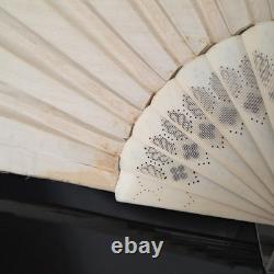 EVENTAIL Signé Lauronce Napoléon III Décor Incroyable Merveilleuse XIXè HAND FAN