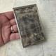 Etui Cartes Galuchat Xix&egrave; Monture Argent R&eacute;al Passage Choiseul Napol&eacute;on Iii